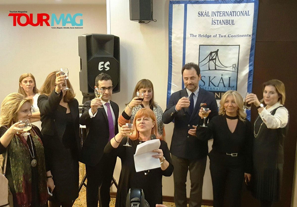 SKAL İstanbul Kulübü’nün Ocak ayı buluşması, geleneksel hale getirdikleri “Hamsili