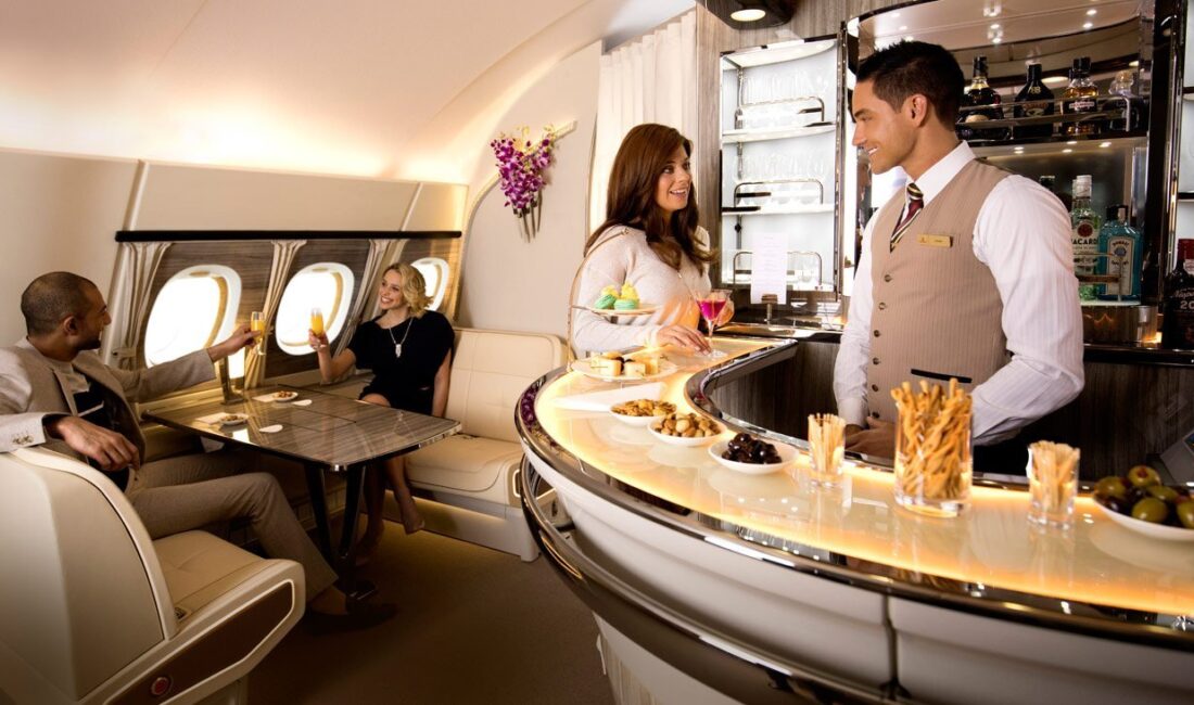 Skytrax tarafından 2016 yılında “Dünyanın En İyi Havayolu” seçilen Emirates,