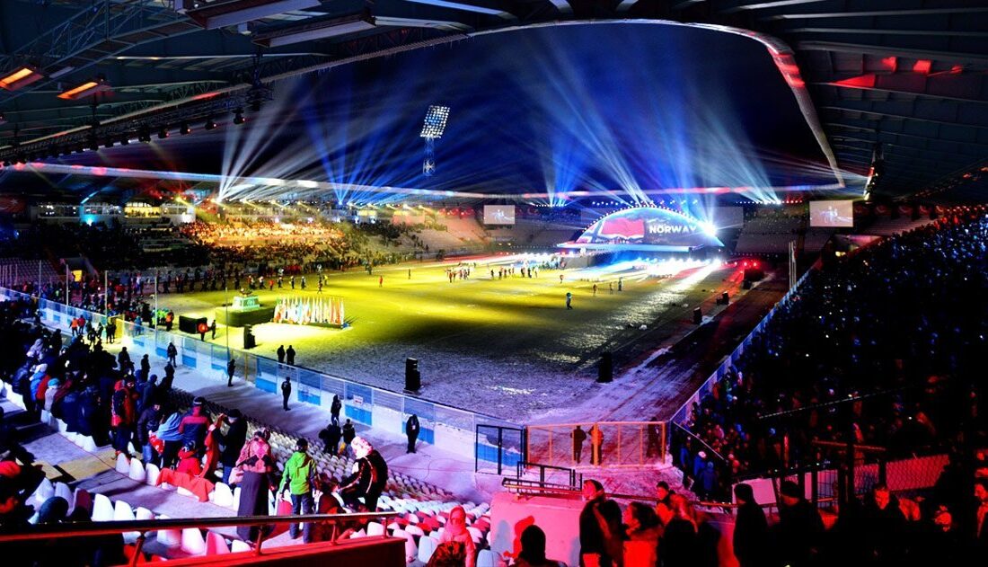 Türkiye’nin ilk kez ev sahipliğinde Erzurum’da düzenlenen EYOF 2017’nin açılışı,
