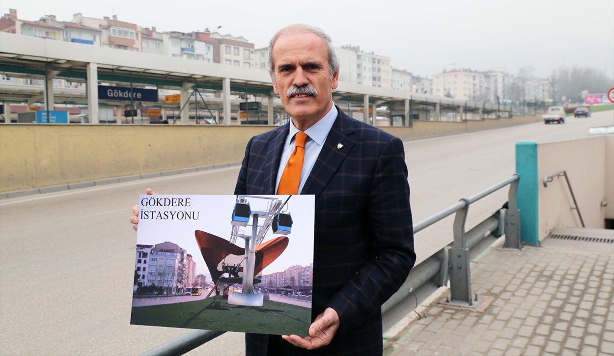Türkiye’nin önemli kış turizm merkezlerinden Uludağ’a alternatif ulaşımı sağlayan teleferiği