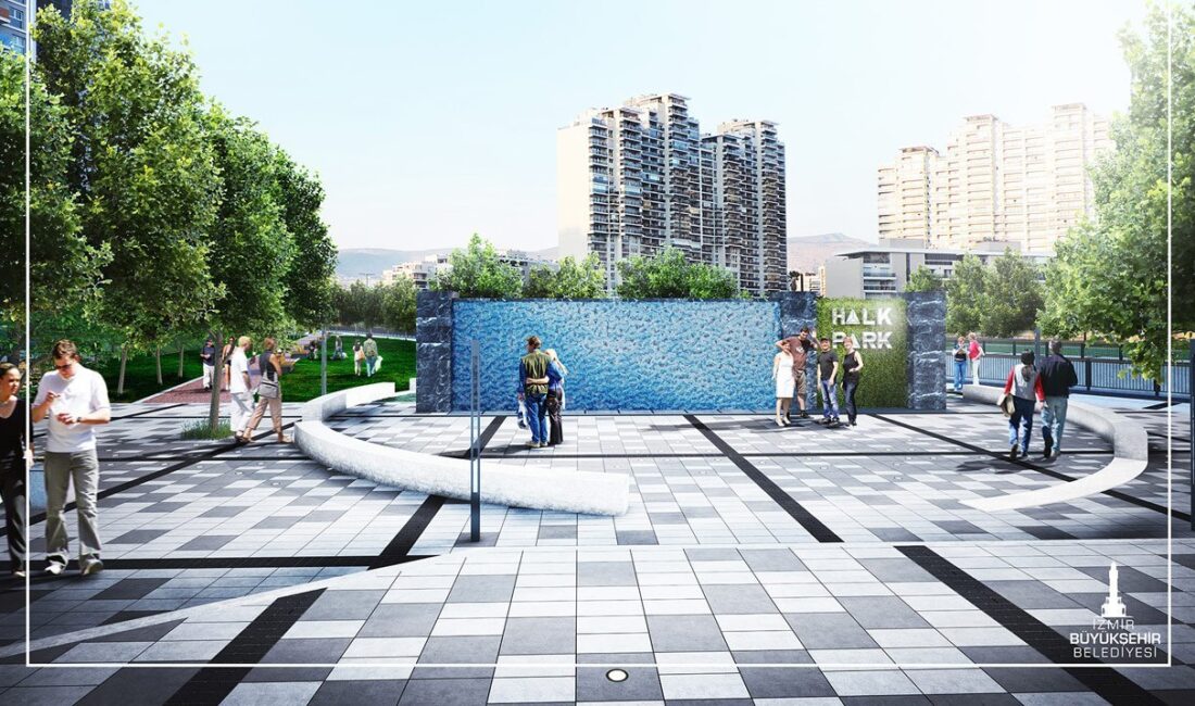 İzmir Büyükşehir Belediyesi, Mavişehir’de 88 bin metrekarelik alanda kentin en