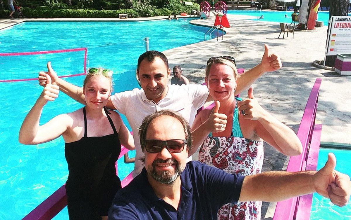 Almanlar, Türkiye’de tatil yapmaktan hayli mutlu. Ulusoy Kemer Holiday Club’da
