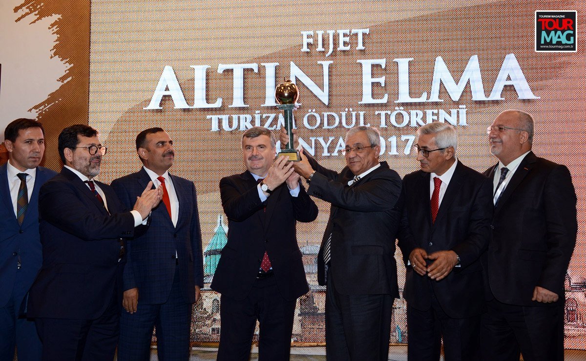 Dünya Turizm Yazarları ve Gazetecileri Federasyonu (FIJET) tarafından verilen “Altın