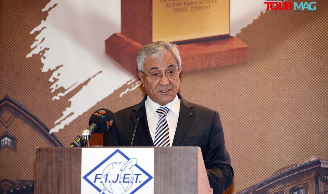 Dünya Turizm Yazarları ve Gazetecileri Federasyonu (FIJET) Başkanı Tijani Haddad,