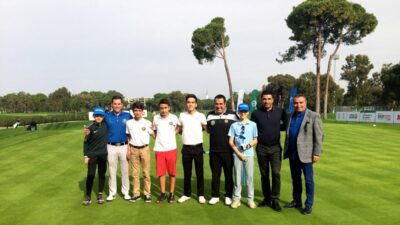 Turizm yazarı Halil Öncü, Belek Kaya Palazzo Golf Club’da golf