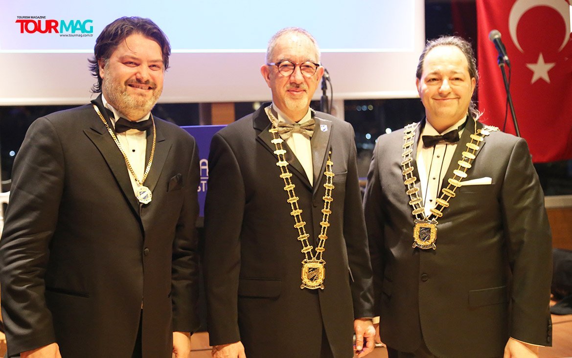 Uluslararası turizm profesyonelleri örgütü SKAL International Marmara Kulübü’nde zincir değişim