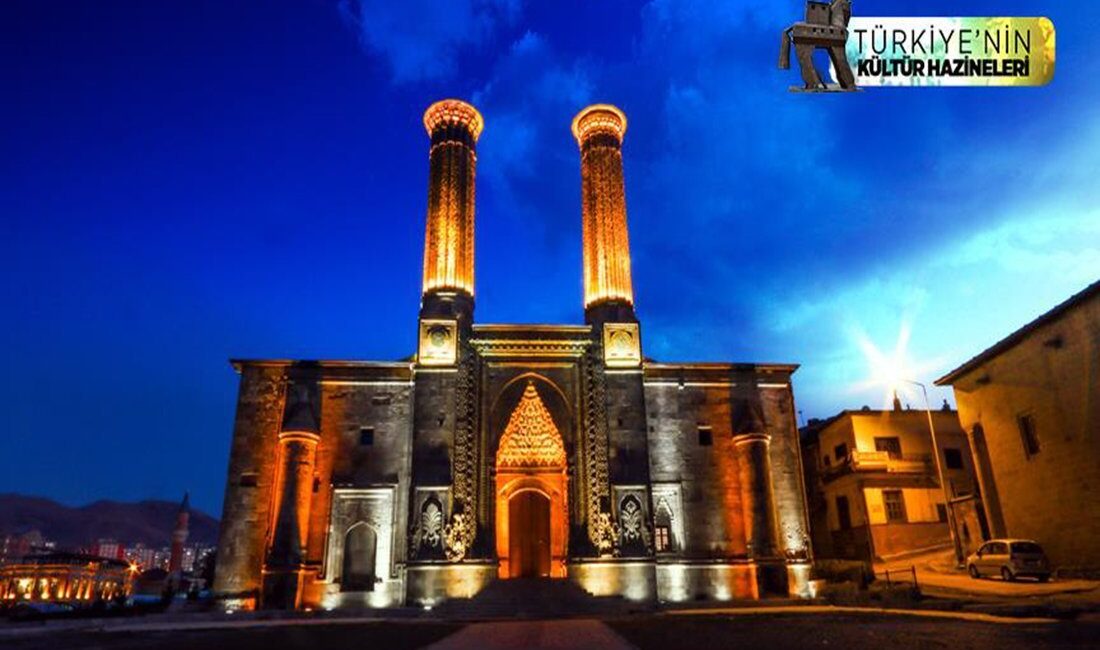 Erzurum’da, Anadolu’daki en önemli Selçuklu eserlerinden ve şehrin simgelerinden olan,