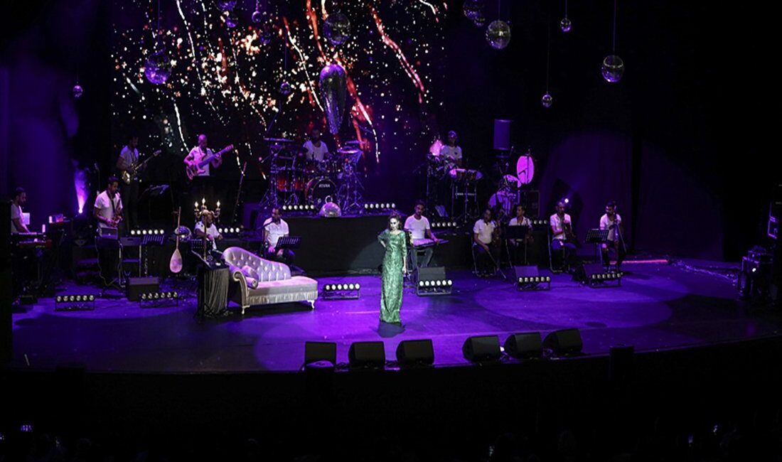 Yıldız Tilbe, “Harbiye Açık Hava Yaz Konserleri” kapsamında İstanbul Büyükşehir