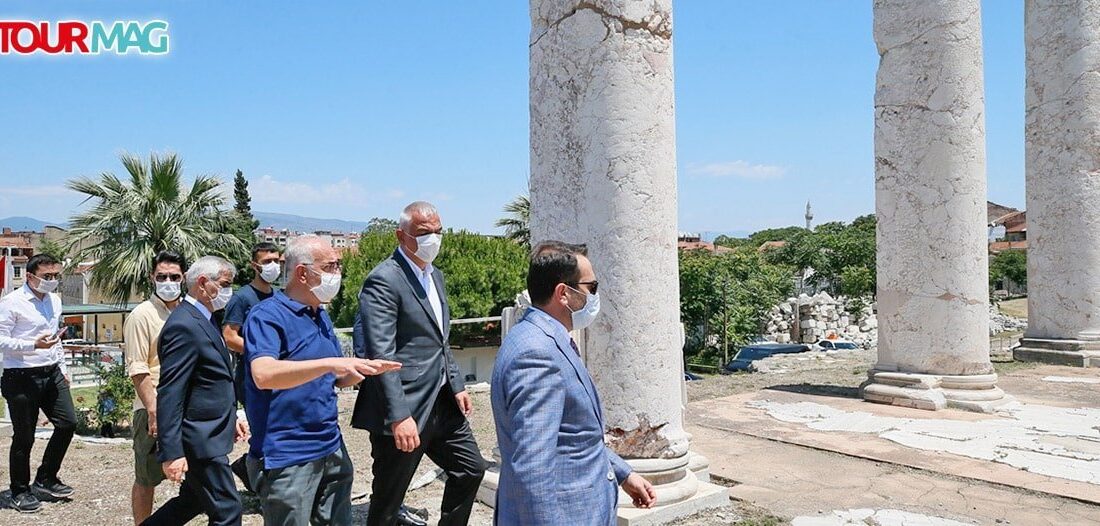 Kültür ve Turizm Bakanı Mehmet Nuri Ersoy, İzmir’deki temasları kapsamında
