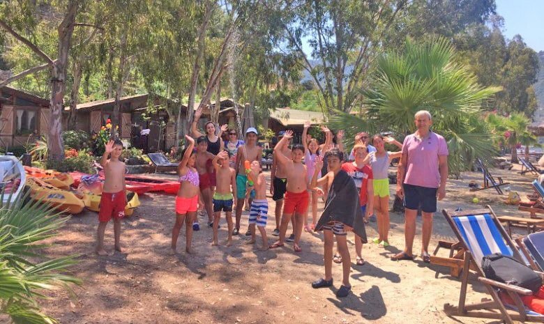 Marmaris Orhaniye sahilinde bulunan İncir Otel, yaz başından bu yana