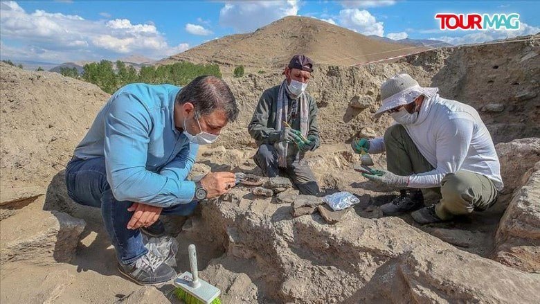 Archaeologists in the eastern Turkish province of Van have found