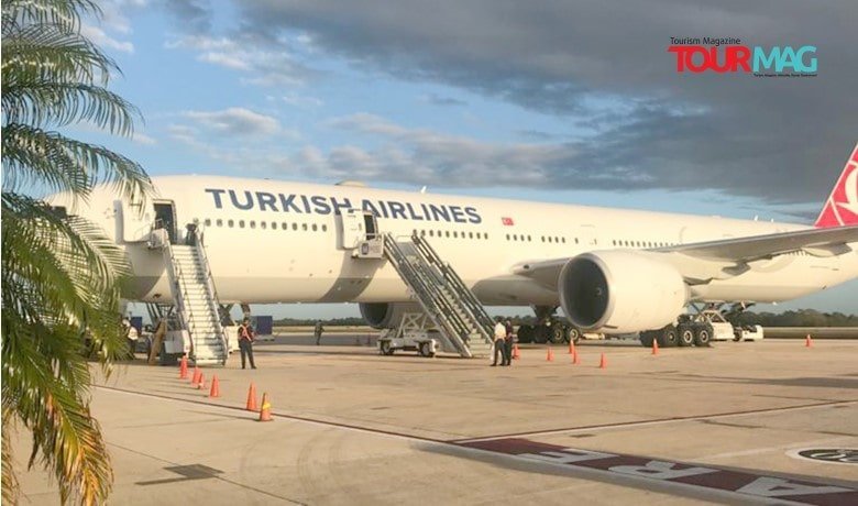 Milli havayolumuz Türk Hava Yolları (THY), Dominik Cumhuriyeti’ne ilk direkt