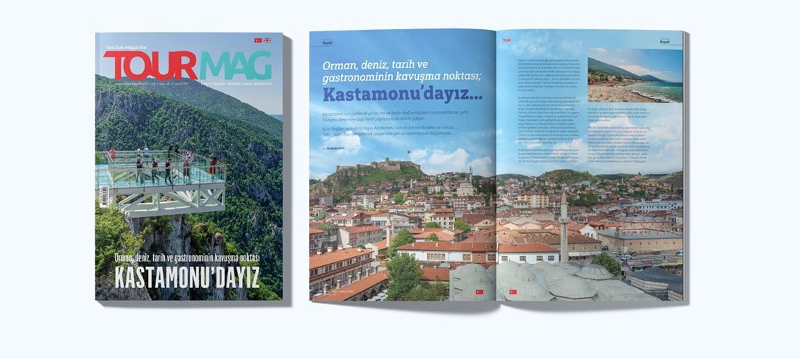 TOURMAG Turizm Dergisi, yayınlanan yeni sayısında “Orman, deniz, tarih ve