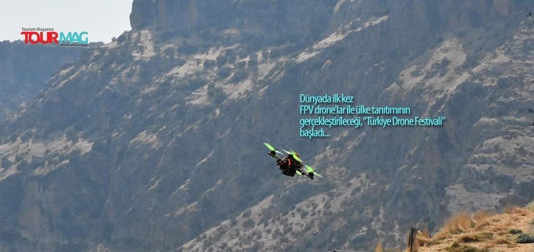 Cumhurbaşkanlığı İletişim Başkanlığınca düzenlenen, dünyada ilk kez FPV drone’lar ile