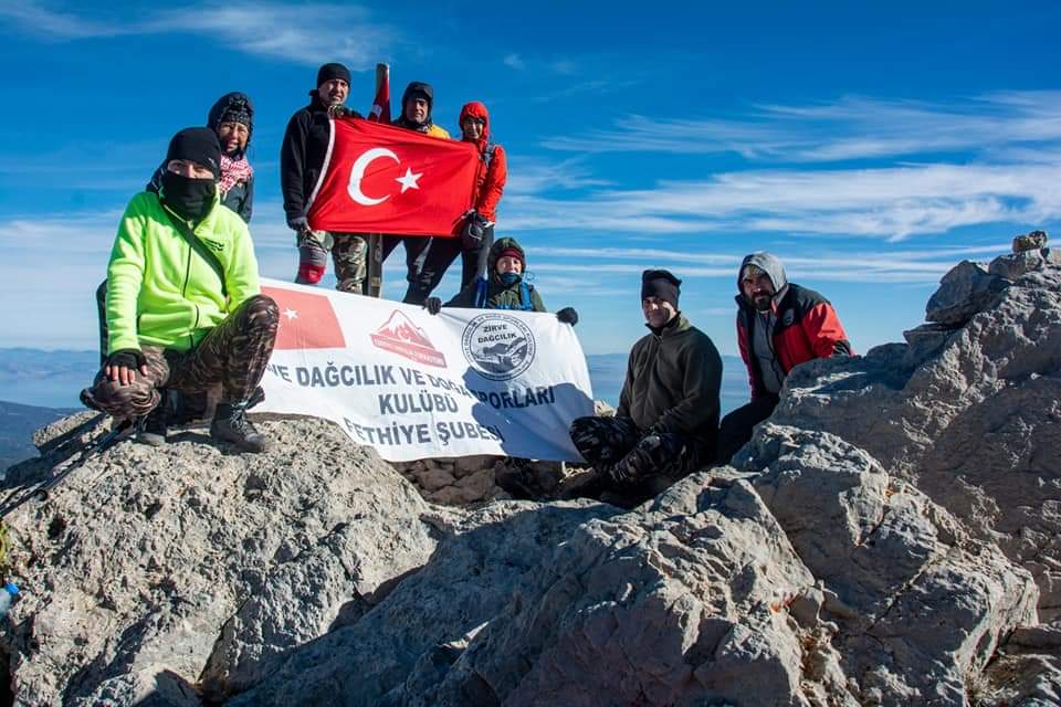 Fethiye Zirve Dağcılık ve Doğa Sporları Kulübü 10 Sporcusuyla 10