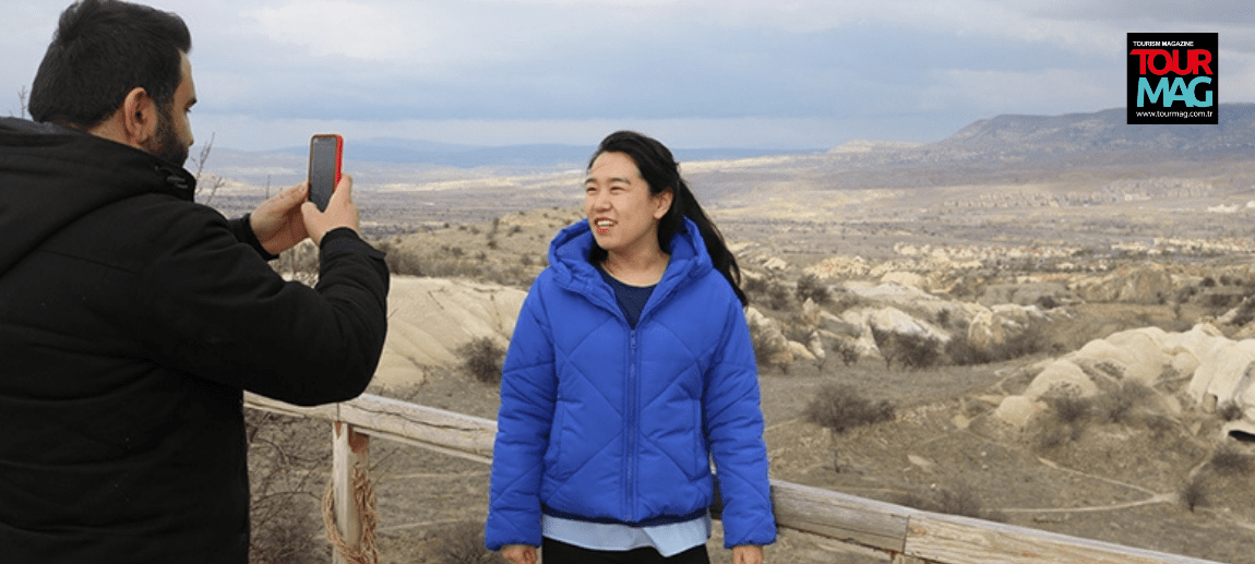 Nevşehir’in Ürgüp ilçesinde yaşayan Çin uyruklu Chen Xuan, çektiği videoları