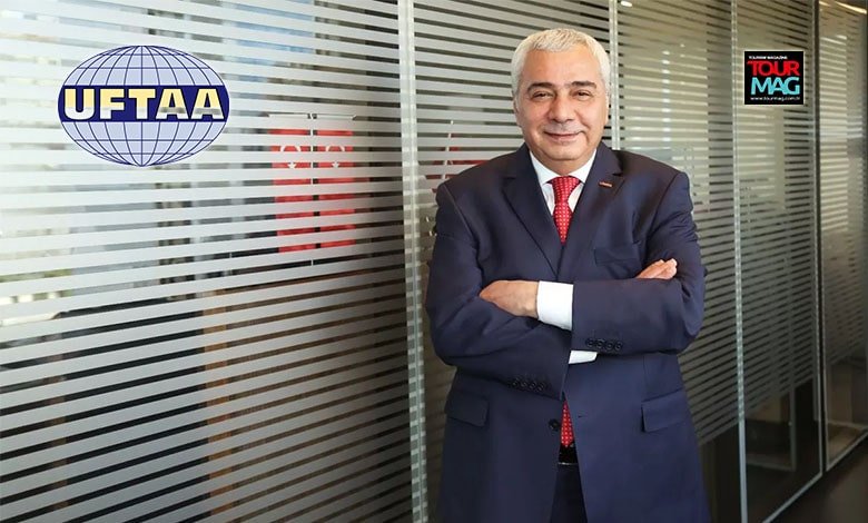 Türk turizmi için önemli hizmetlerde bulunan Çetin Gürcün, yeniden UFTAA