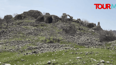 Adıyaman’ın Gerger ilçesinde sarp kayalıklar üzerine milattan önce 2. yüzyılda