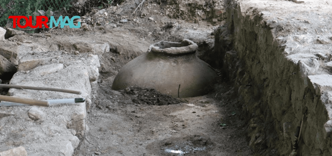 Düzce’deki Prusias ad Hypium Antik Kenti’nde yürütülen kazı çalışmalarında su