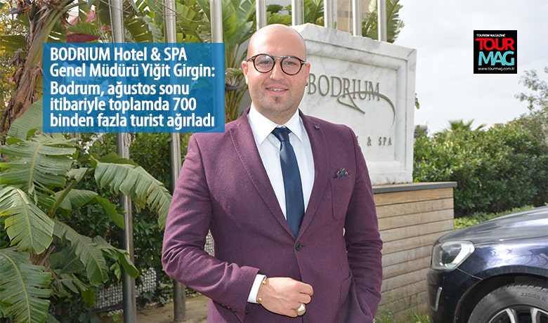 Bodrum’un ağustos sonu itibariyle toplamda 700 binden fazla turisti ağırladığını