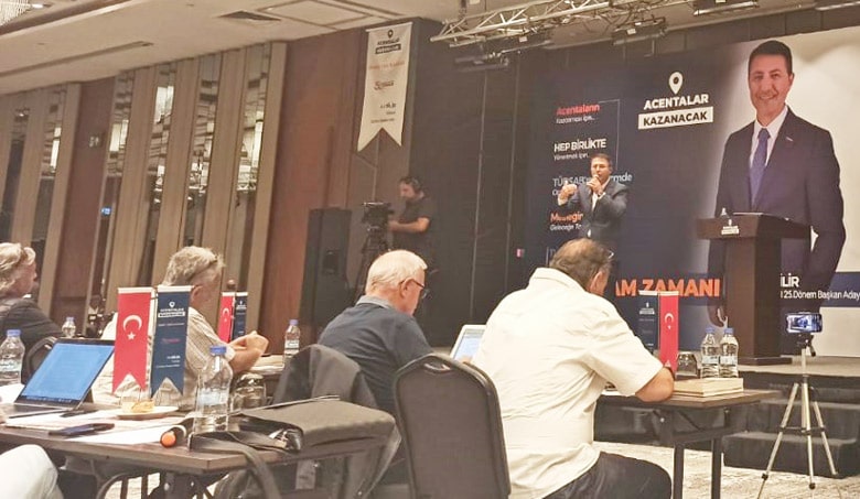 Turizmci-yazar Ali Bilir, 25. Dönem Türkiye Seyahat Acentaları Birliği (TÜRSAB)