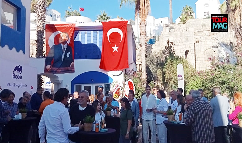 Bodrum Otelciler Derneği (BODER), yeni hizmet binasına taşındı. Kıbrıs Şehitler
