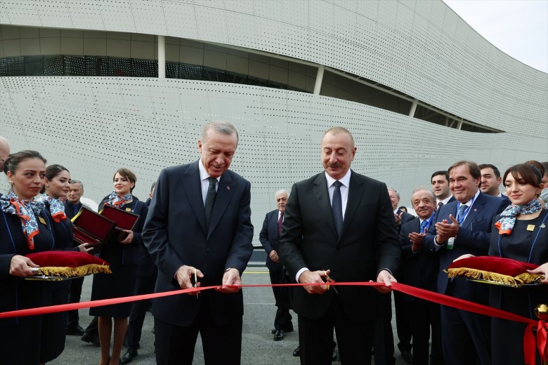 Cumhurbaşkanı Recep Tayyip Erdoğan ve Azerbaycan Cumhurbaşkanı İlham Aliyev, Zengilan