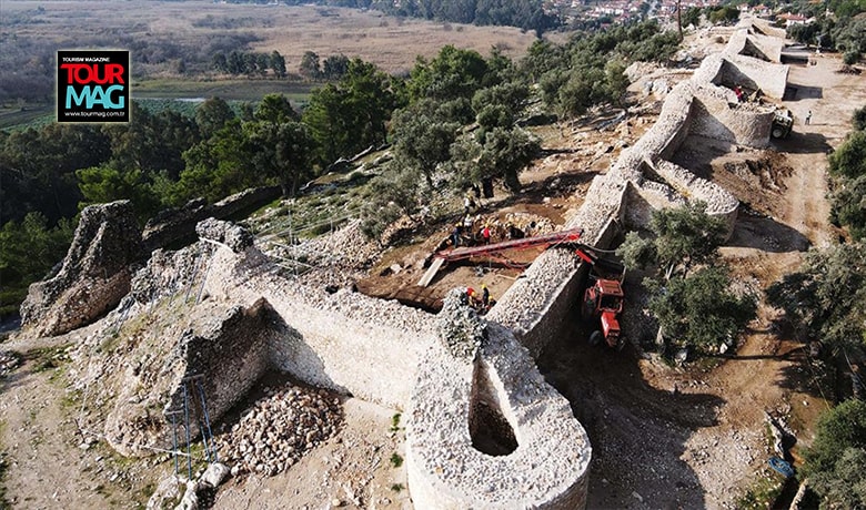 Muğla’nın Ula ilçesinde “Sakin Kent” unvanına sahip Akyaka Mahallesi’ndeki Orta