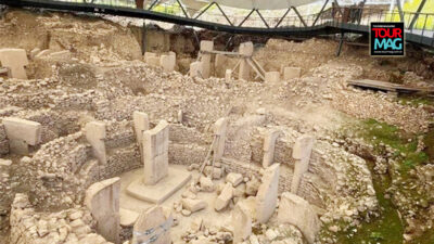 Kahramanmaraş merkezli depremlerin ardından tedbiren ziyarete kapatılan Şanlıurfa’daki Göbeklitepe Ören