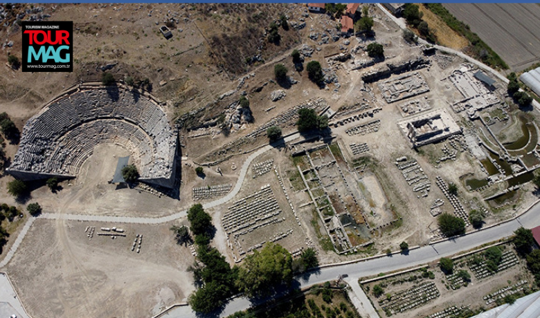 UNESCO Dünya Miras Listesi’nde yer alan Muğla’nın Seydikemer ilçesindeki Letoon