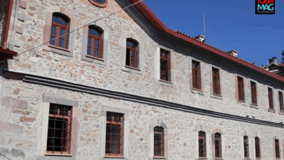 Bolu’nun Gerede ilçesinde, Bizans döneminde yapıldığı belirtilen “Kiliseli Tüccar Hanı”nın