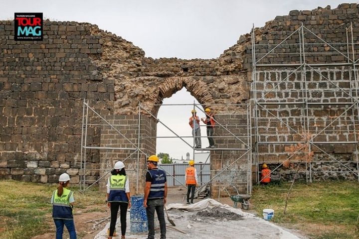 Diyarbakır Büyükşehir Belediyesince, UNESCO Dünya Mirası Listesi’ndeki tarihi Diyarbakır Surları’nın