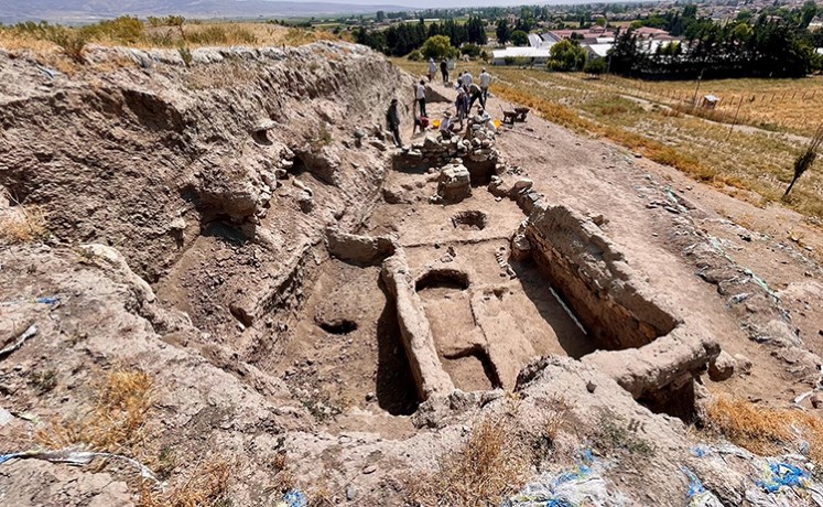 Eskişehir’de kazı çalışmalarının sürdüğü Şarhöyük’te Kurtuluş Savaşı’nda Türk askerleri tarafından