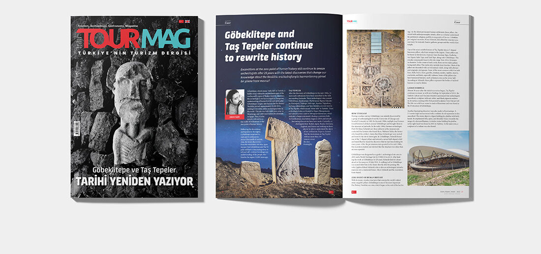 TOURMAG Turizm Dergisi, yeni sayısında kapağına Göbeklitepe’yi taşıdı. Göbeklitepe ’nin