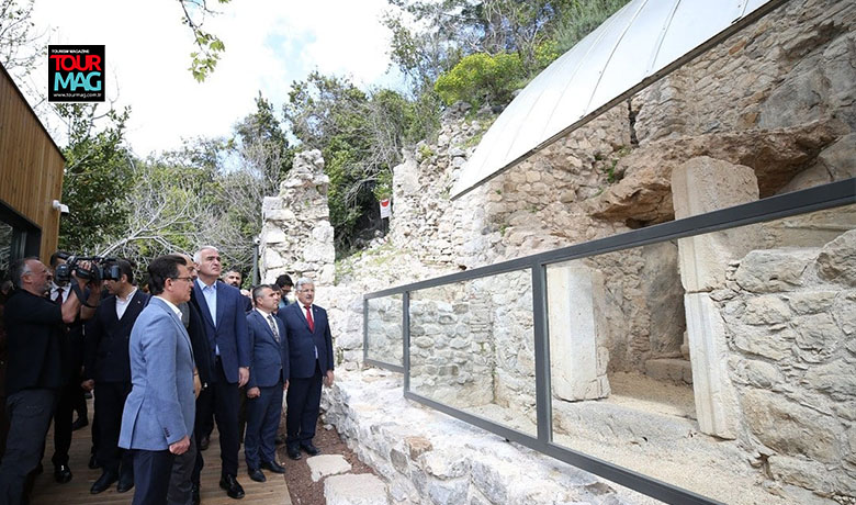 Kültür ve Turizm Bakanı Ersoy, Olympos Ören Yeri Karşılama Merkezi’nin