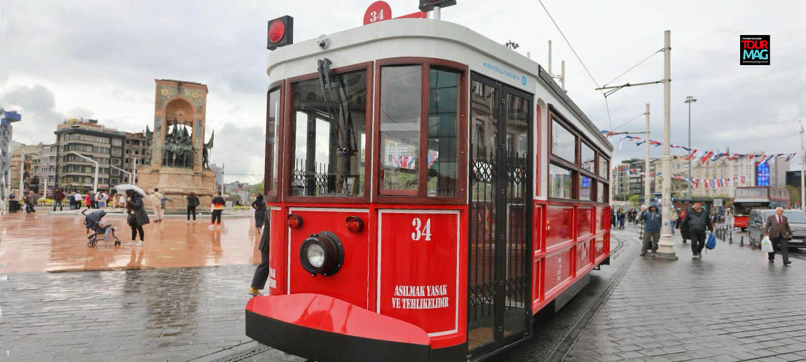 Taksim ve İstiklal Caddesi’nin simgelerinden nostaljik tramvayın yerine elektrik enerjisi