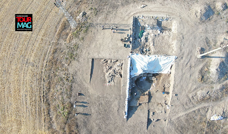 Afyonkarahisar’ın Bolvadin ilçesindeki Üçhöyük kazısına kayıp şehir “Puruşhanda”yı bulma umuduyla