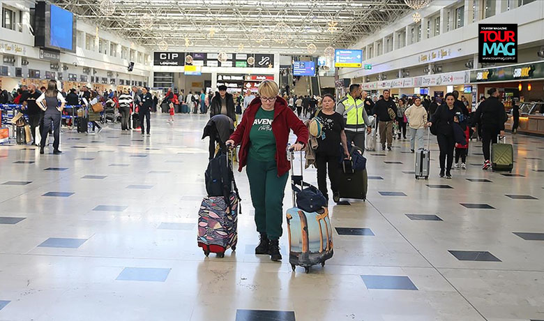 Antalya’ya bu yıl havayoluyla gelen turist sayısının 10 milyon 600