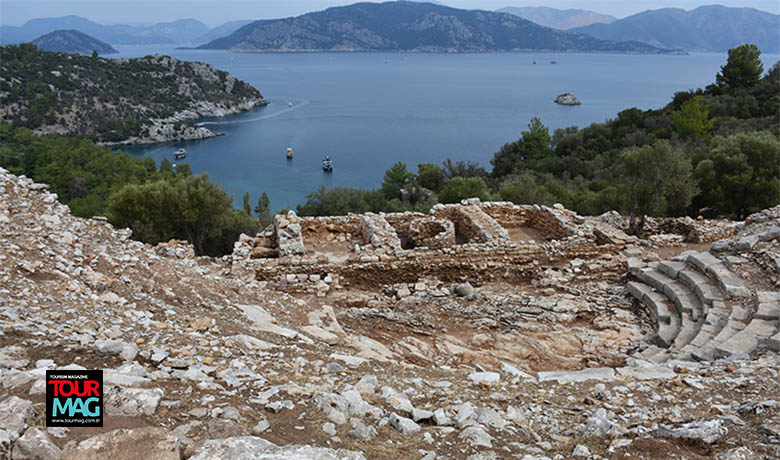 Muğla’nın Marmaris ilçesinde bulunan ve geçmişi 2 bin 200 yıl