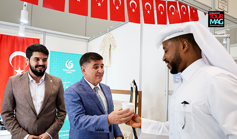 Katar’da bu yıl ikincisi düzenlenen Doha Uluslararası Kahve Fuarı’nda Türk