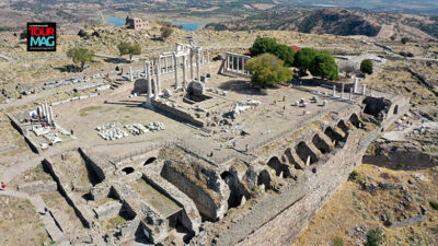 İzmir’in Bergama ilçesindeki Pergamon Antik Kenti’nin hakimiyet alanında yer alan
