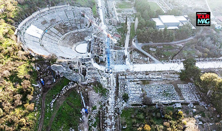Efes Ören Yeri; gezilebilir rotaları, ortaya çıkarılan tarihi alanları ve