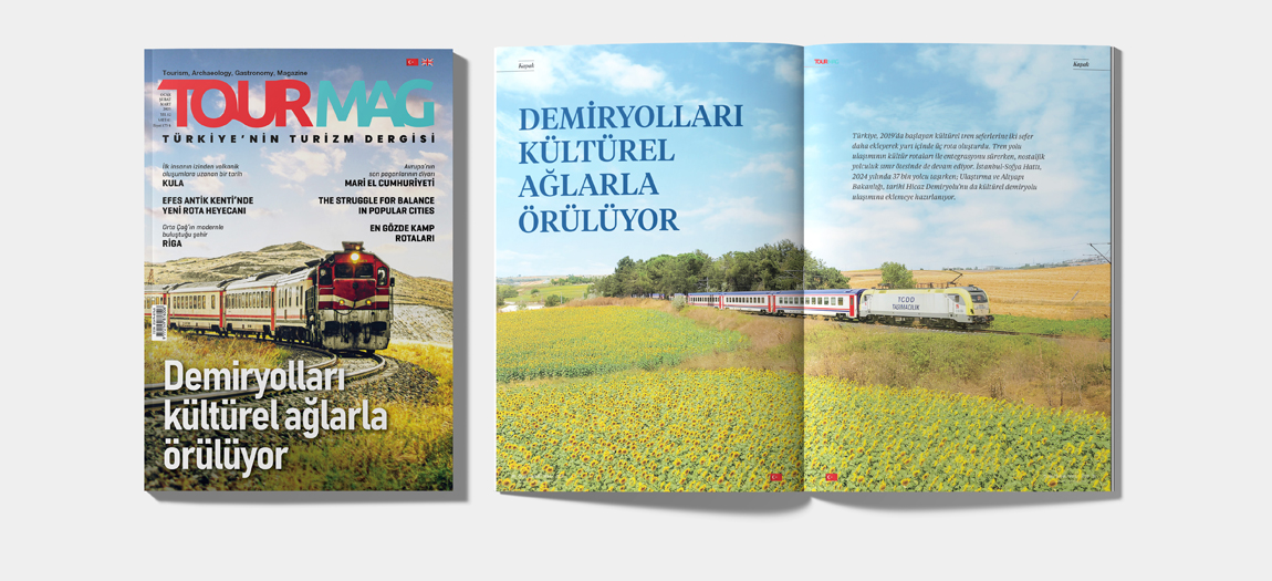 “Türkiye’nin Turizm Dergisi” TOURMAG, yayınlanan yeni sayısında kültürel ağlarla örülen