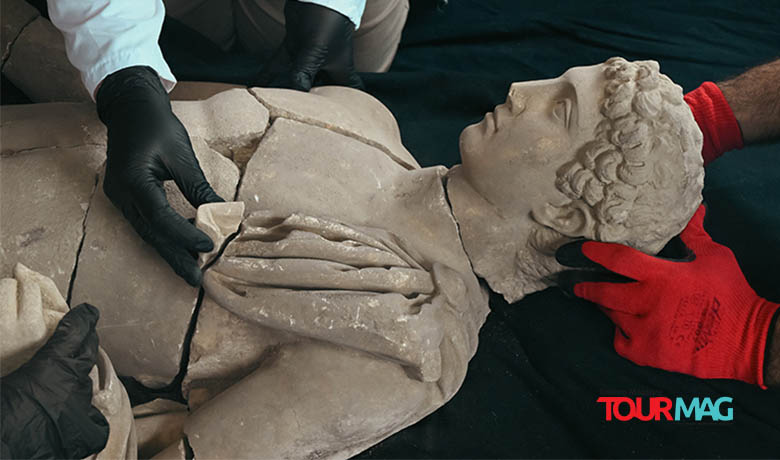 Kültür ve Turizm Bakanı Mehmet Nuri Ersoy, Aspendos Antik Kenti’nde