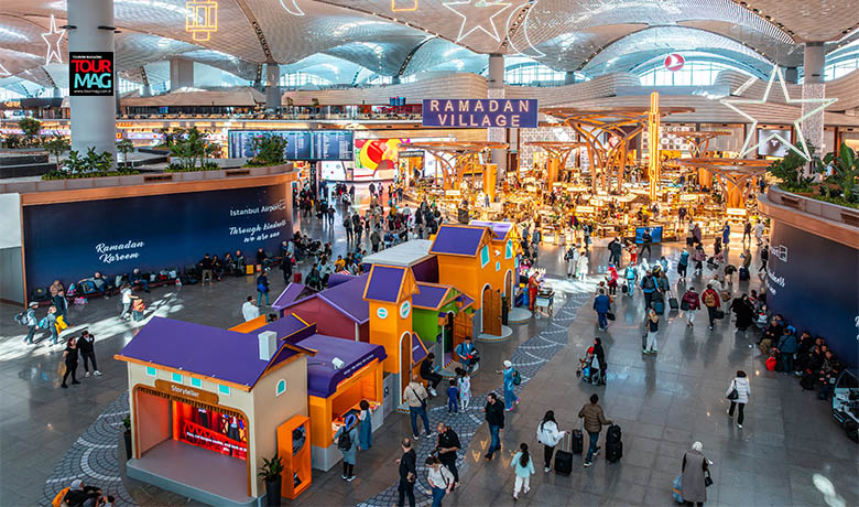 İstanbul Havalimanı’nda İGA tarafından, Ramazan kültürünü yerli ve yabancı yolculara
