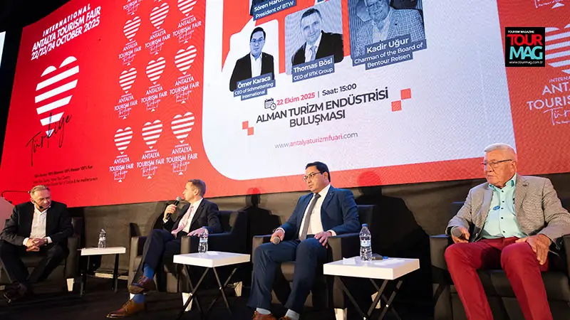 Uluslararası Antalya Turizm Fuarı (ATF25) çerçevesinde gerçekleşen “Alman Turizm Endüstrisi