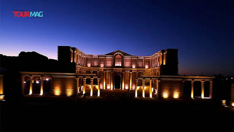 UNESCO Dünya Miras Listesi’nde yer alan Sardes Antik Kenti’nde “gece
