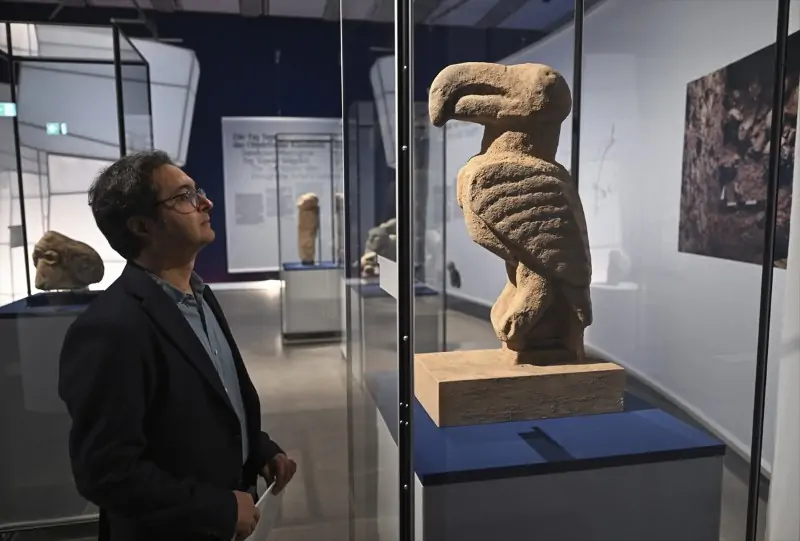 Almanya’nın başkenti Berlin’de açılan “Toplumun Keşfi: Göbeklitepe, Taş Tepeler ve