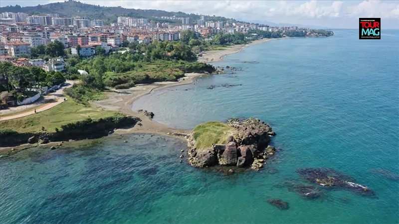 Ordu’nun Ünye ilçesinde tarihi kilise kalıntıları barındıran Ayanikola Adası, restorasyon