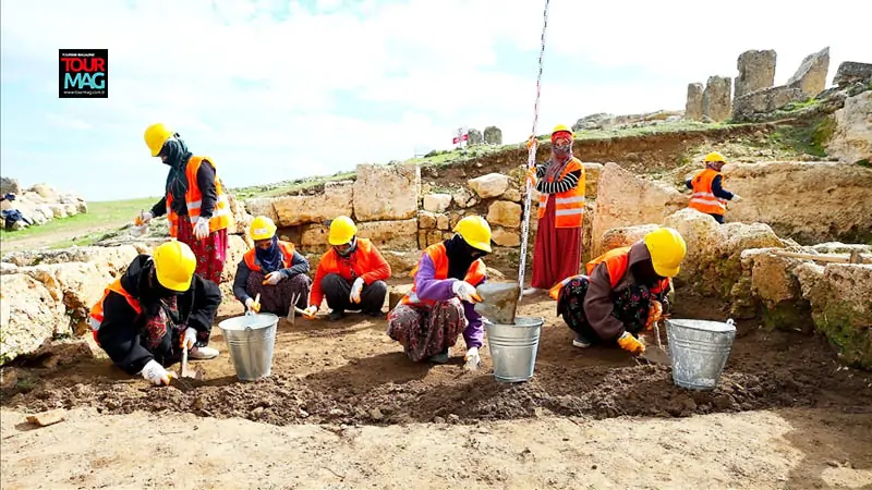 Diyarbakır’da Roma İmparatorluğu döneminde askeri yerleşim olarak kullanılan 3 bin